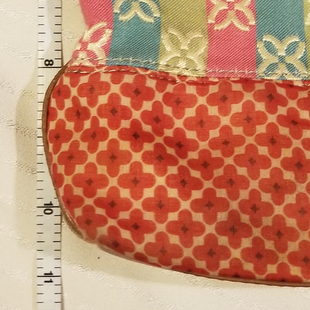 Relic Boho Patchwork Shoulder Bag Euc - image 7